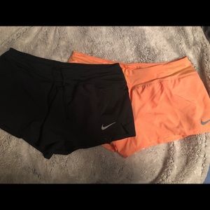 NIKE Dri-fit running shorts with liners NWT!